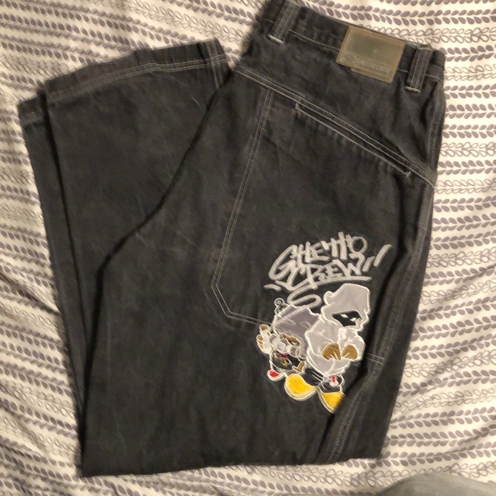 Men’s Ghetto Crew jeans 40x32, 3 pairs,3 colors